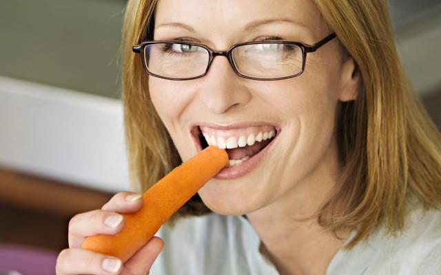 Be like the Easter Bunny and munch on carrots for vision health